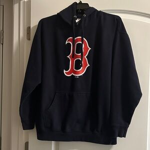 Boston Redsox Navy Hoodie XL Like New 11 DEVERS